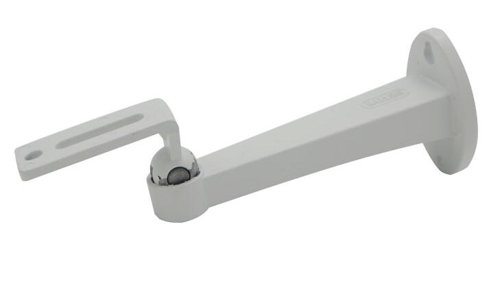 aluminum cctv wall bracket with adjustable rotating head 